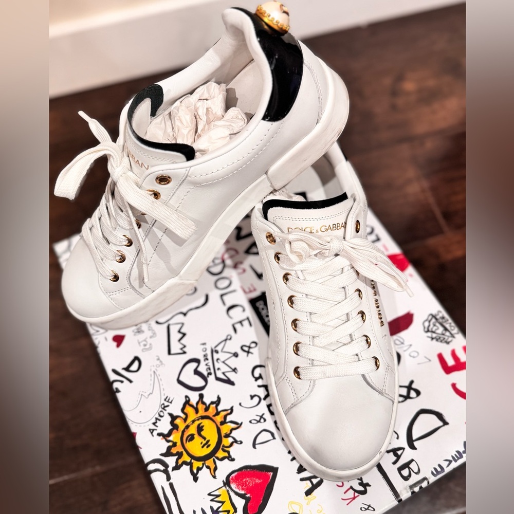Dolce & Gabbana women’s White Sneakers